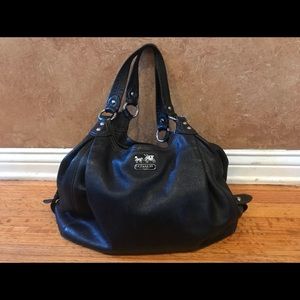 Coach Maggie black bag. Gently used